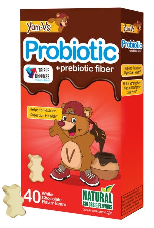 McKesson Geri-Care Probiotic Dietary Supplement 40 per Box Chewable Tablet - 8080-04