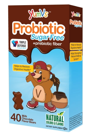 McKesson Geri-Care Probiotic Dietary Supplement 40 per Box Chewable Tablet - 8080-04
