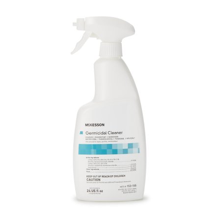 McKesson - Surface Disinfectant Cleaner Alcohol Based Pump Spray Liquid 24 oz. Bottle Alcohol Scent NonSterile - 153-155