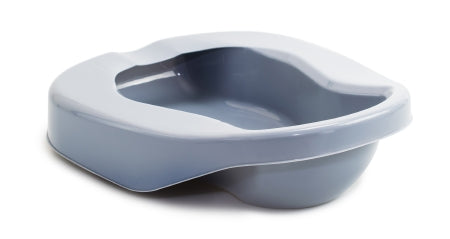 McKesson McKesson Contoured Bedpan Gray 84 oz. / 2484 mL - 146-RTLPC23212