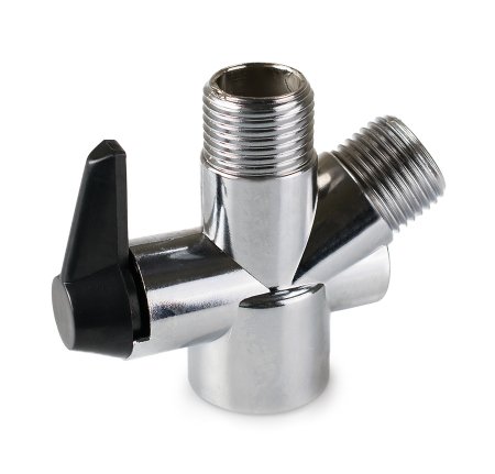 McKesson McKesson Diverter Valve For use with Handheld Shower Spray or Shower Massager - 146-RTL12046