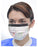 Valumax International ValuMax Ultra Surgical Mask with Eye Shield Pleated Earloops One Size Fits Most Diamond Print - 5673E-DD