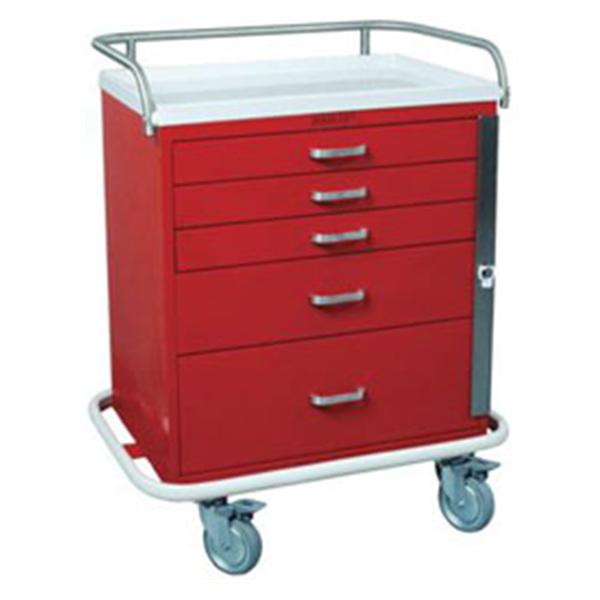Harloff Manufacturing Cart Crash Classic 38-1/2X32X22" 4-5" Swivel Casters Ea - 6330-R