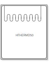 Pharmex - Blank Label Thermal Label White Paper 1-1/4 X 2 Inch - THERMD50