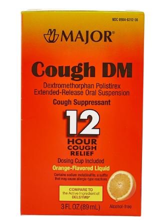 Major - Cold and Cough Relief 30 mg / 5 mL Strength Liquid 3 oz. - 00904631256