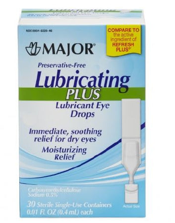 Major Pharmaceuticals Major Eye Lubricant 0.01 oz. Eye Drops - 904632946