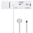Welch-Allyn Cuff Blood Pressure Flexiport 25-34Cm Adlt 11 Arm Long White/Navy Blue 20/Ca - SOFT-11-1TP