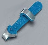 Brownmed Plastalume Finger Splint Baseball Blue foam Large - 11131