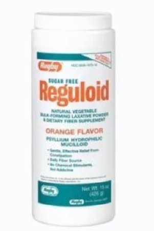 Major Pharmaceuticals Rugby Laxative Orange Flavor Powder 15 oz. 426 Gram Strength Psyllium Fiber - 536187516