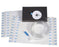 Cardinal Cardinal Health Medium Black Foam Negative Pressure Wound Therapy Dressing Kit 3 X 12-1/2 X 20 cm - 47-1701