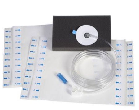Cardinal Health - Large Black Foam Negative Pressure Wound Therapy Dressing Kit 3 X 15 X 25 cm - 47-1700