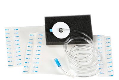 Cardinal Health - X-Large Black Foam Negative Pressure Wound Therapy Dressing Kit 3 X 33 X 58.5 cm - 47-1703