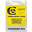 Action Health - Chemotherapy Transport Bag Clear Bag Film 6 x 9 Inch - 85251921601
