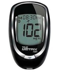 True Metrix - Blood Glucose Meter 4 Second Results Stores Up To 1000 Results with Date and Time No Coding Required - 56151149002