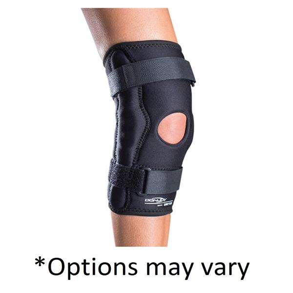 DJO Brace Sleeve Economy Adult Knee Drytex Black Size Medium Ea - 11-0670-3