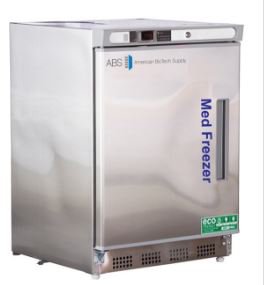 ABS - Undercounter Freezer Laboratory Use 4.2 cu.ft. 1 Stainless Steel Swing Door Left Hinged Manual Defrost - ABT-HC-UCBI-0420SS-LH