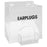 Uline - Earplug Dispenser Table / Wall Mount 500 Pair Capacity Clear 12 X 8 X 13 Inch Acrylic - H-3400