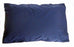 SnuggleHose SnuggleHose Bed Pillow Adjustable Firmness 12 X 18 Inch Beige with Navy Blue Pillowcase Reusable - BW-1