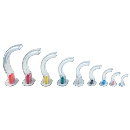 Guedel - Oropharyngeal Airway 90 mm Length Yellow Medium Adult - 792-1-5010-04