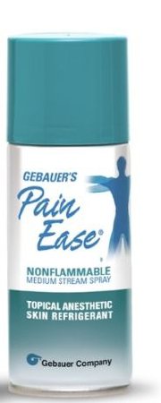 Gebauer's Pain Ease - Topical Pain Relief Pentafluoropropane / Tetrafluoroethane Medium Stream Spray 30 mL - 0386-0008-04