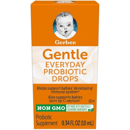 Nestle Healthcare Nutrition Gerber Pediatric Probiotic Dietary Supplement 0.34 fl oz. Oral Drops - 5000093571