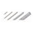 Aspen Surgical Brush Instrument Cleaning Safeclean Ss Hndl 16X6 Nyl Brstl Wht 2/Pk - 241040BBG