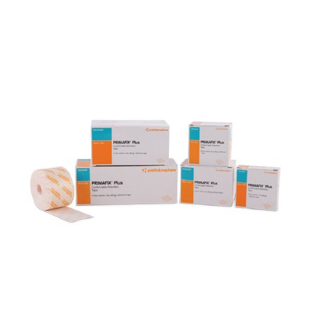 Primafix Plus - Dressing Retention Tape with Liner Breathable Nonwoven Polyester 2 Inch X 10 Yard White NonSterile - 55328