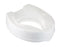 Patterson Medical Supply Savanah Raised Toilet Seat 4 Inch Height White 420 lbs. Weight Capacity - 81536226