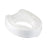 Savanah - Raised Toilet Seat 4 Inch Height White 420 lbs. Weight Capacity - 081536226