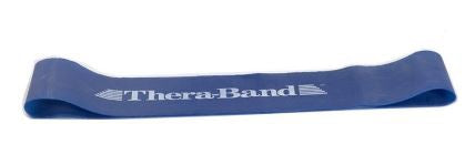 Fabrication Enterprises Thera-Band Exercise Resistance Band Loop Blue 3 X 12 Inch X-Heavy Resistance - 16346