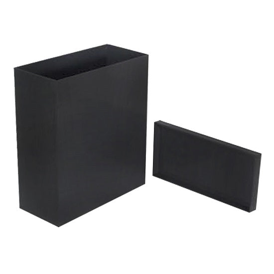 US Plastic Corp. PVC Welded Tank - Dark Gray