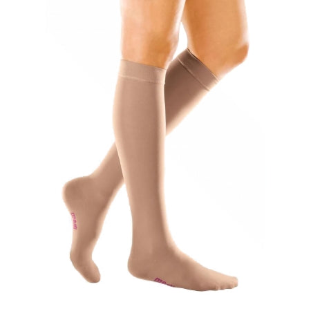 mediven forte - Compression Stocking Knee High Size 6 Caramel Closed Toe - 37206
