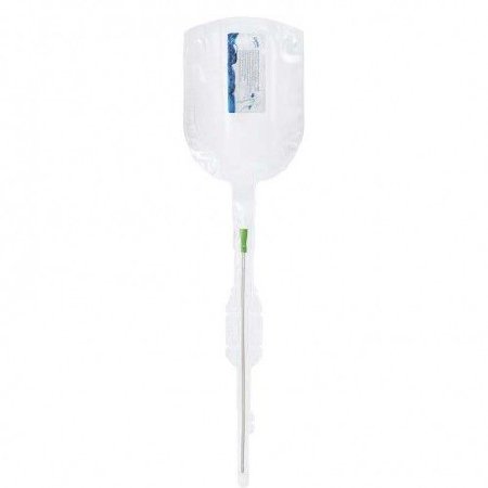 Wellspect Healthcare Lofric Hydro-Kit Intermittent Closed System Catheter Straight Tip 8 Fr. Without Balloon Polyolefin-Based Elastomer (POBE) - 4230840
