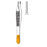 Sklar Instruments Forcep Dressing Adson 4-3/4" Serrated Tungsten Carbide Ea - 51-3447