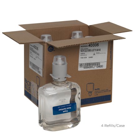 Pacific Blue Ultra - Hand Sanitizer 1,000 mL Ethyl Alcohol Foaming Dispenser Refill Bottle - 43335