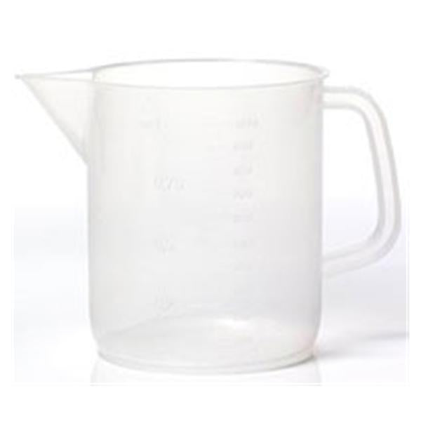 Grainger Beaker Polypropylene Pour Spout Clear 3000Ml Ea - 3VEY9
