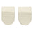Patterson Medical Supply - Heel Pad Fabric Off White - 55002912