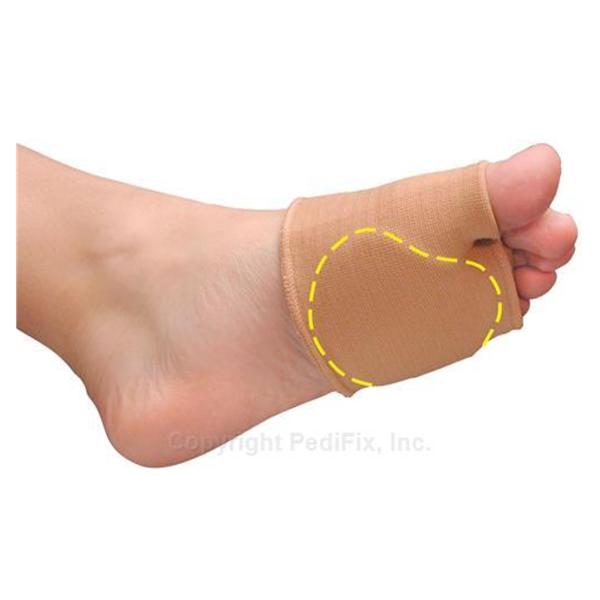 Pedifix Strap Visco-Gel Metatarsal Gel/Mineral Oil Beige Size Large/X-Large Right Ea - 1231