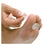 Pedifix Crest Pad Visco-Gel Toe Gel/Mineral Oil Translucent Sz Osfa Universal 3/Pk - 3035