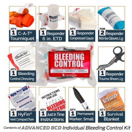 North American Rescue Bleeding Control Kit Advanced - 80-0525