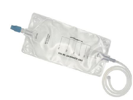 Argon Medical - Fluid Collection Drainage Bag 600 mL Sterile Anti-Reflux Barrier - DBAG600
