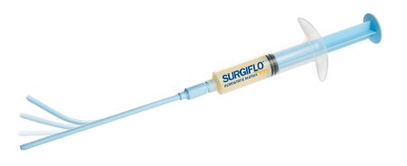 SURGIFLO Hemostatic Matrix - Absorbable Gelatin Sponge Kit 8 mL Prefilled Syrinige Porcine Gelatin / Human Thrombin Sterile - 2994
