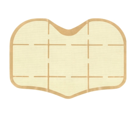 Eclypse Contour - Super Absorbent Dressing 12 X 20 Inch Cellulose / Crystals Sterile - CR4398