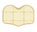 Eclypse Contour - Super Absorbent Dressing 12 X 20 Inch Cellulose / Crystals Sterile - CR4398