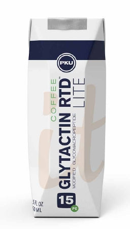 Cambrooke Therapeutics Glytactin RTD Lite PKU Oral Supplement Mocha Flavor 8.5 oz. Carton Ready to Use - 35144