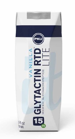Glytactin RTD Lite - PKU Oral Supplement Vanilla Flavor 8.5 oz. Carton Ready to Use - 35184