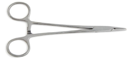 Medline - Needle Holder 6 Inch Length Straight Tips Finger Ring Handle - DYND04111