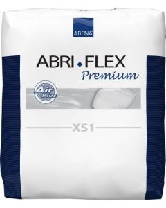 Abena North America Abri-Flex Premium XS1 Adult Absorbent Underwear Pull On X-Small Disposable Moderate Absorbency - 1000003163