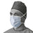 Medline - Surgical Mask Pleated Tie Closure One Size Fits Most Blue NonSterile Not Rated Adult - NON27600