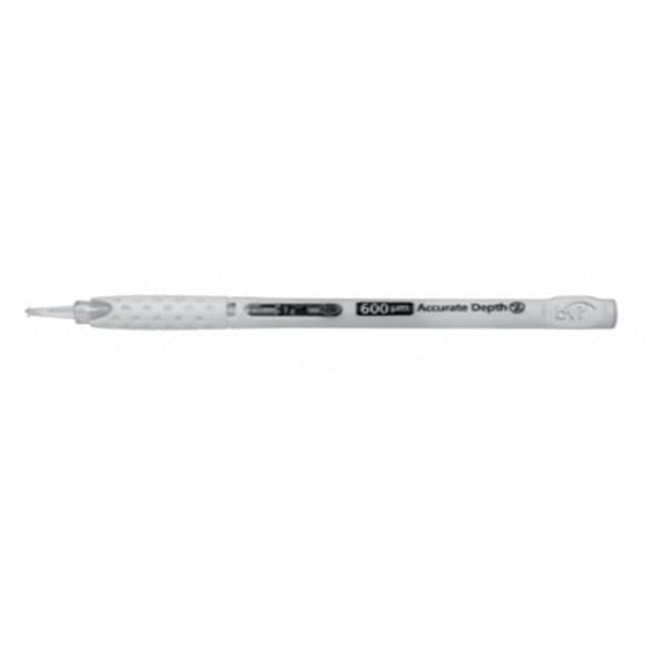 Beaver-Visitec Int Knife Slit Atomic Edge Ophthalmic 3Mm Angled 45 Degrees Silicone Sfty Disp 10/Bx - 370157